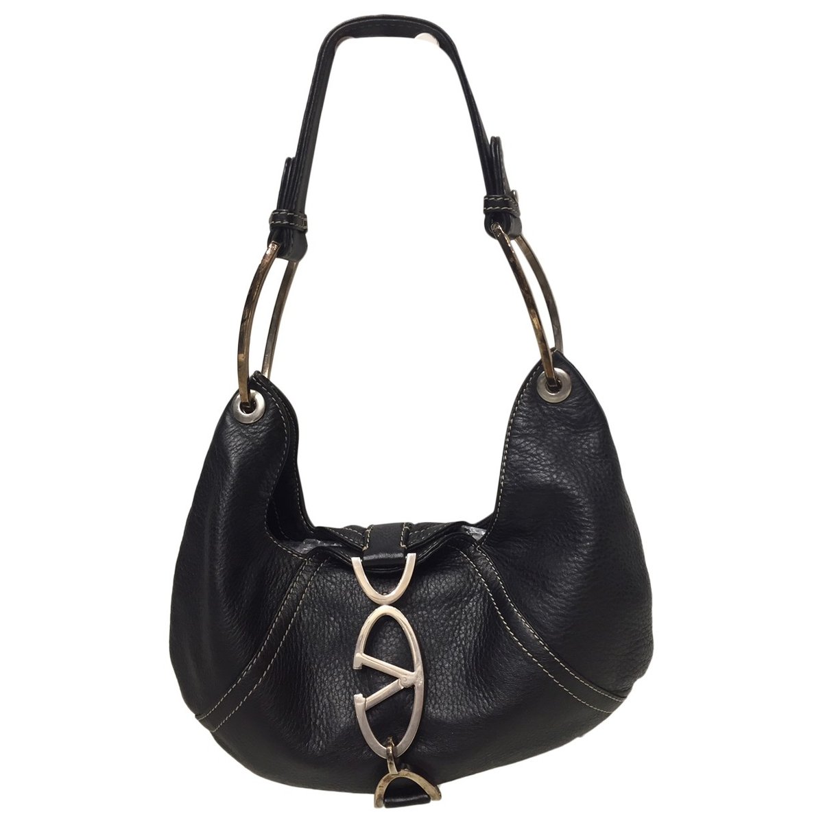 Half Moon leather handbag