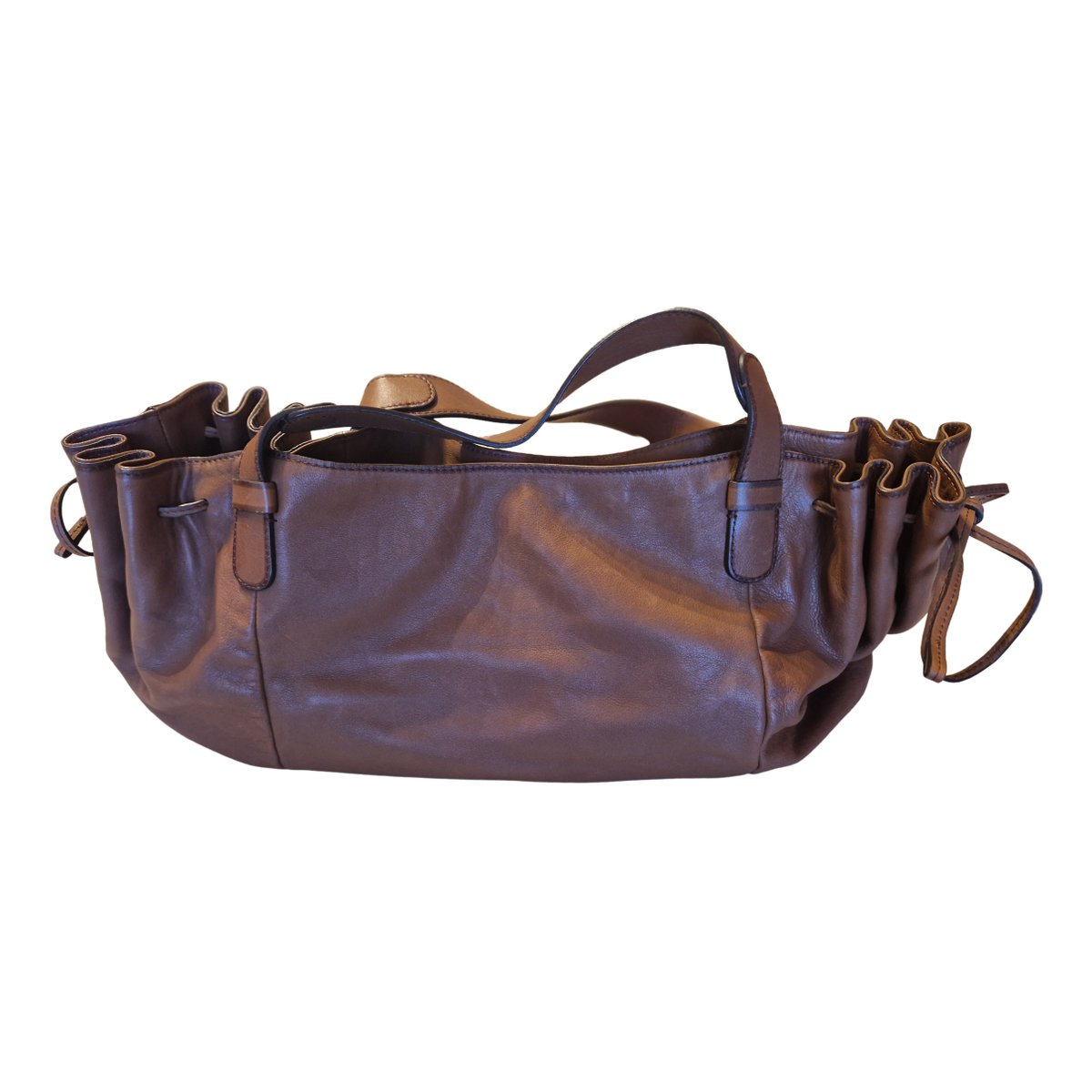 36 H leather handbag