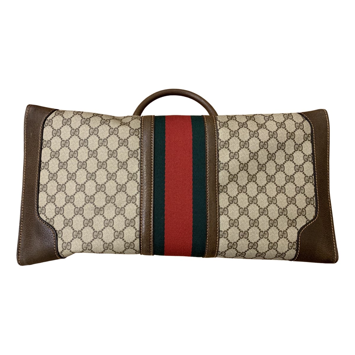Ophidia leather travel bag