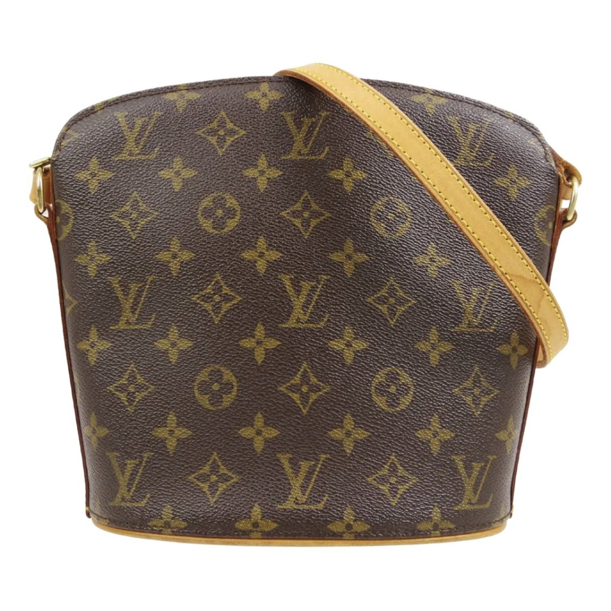 Drouot leather crossbody bag