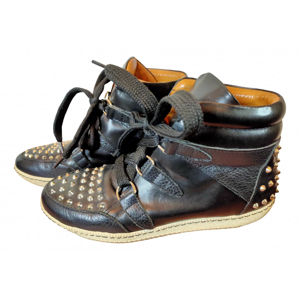Albatorock leather trainers