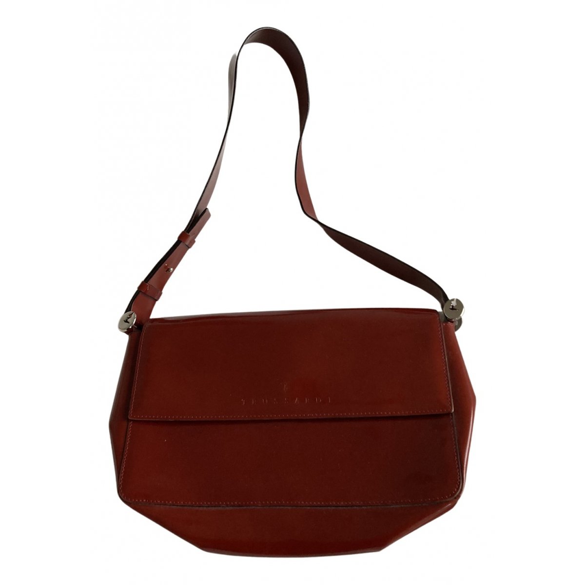 Patent leather handbag