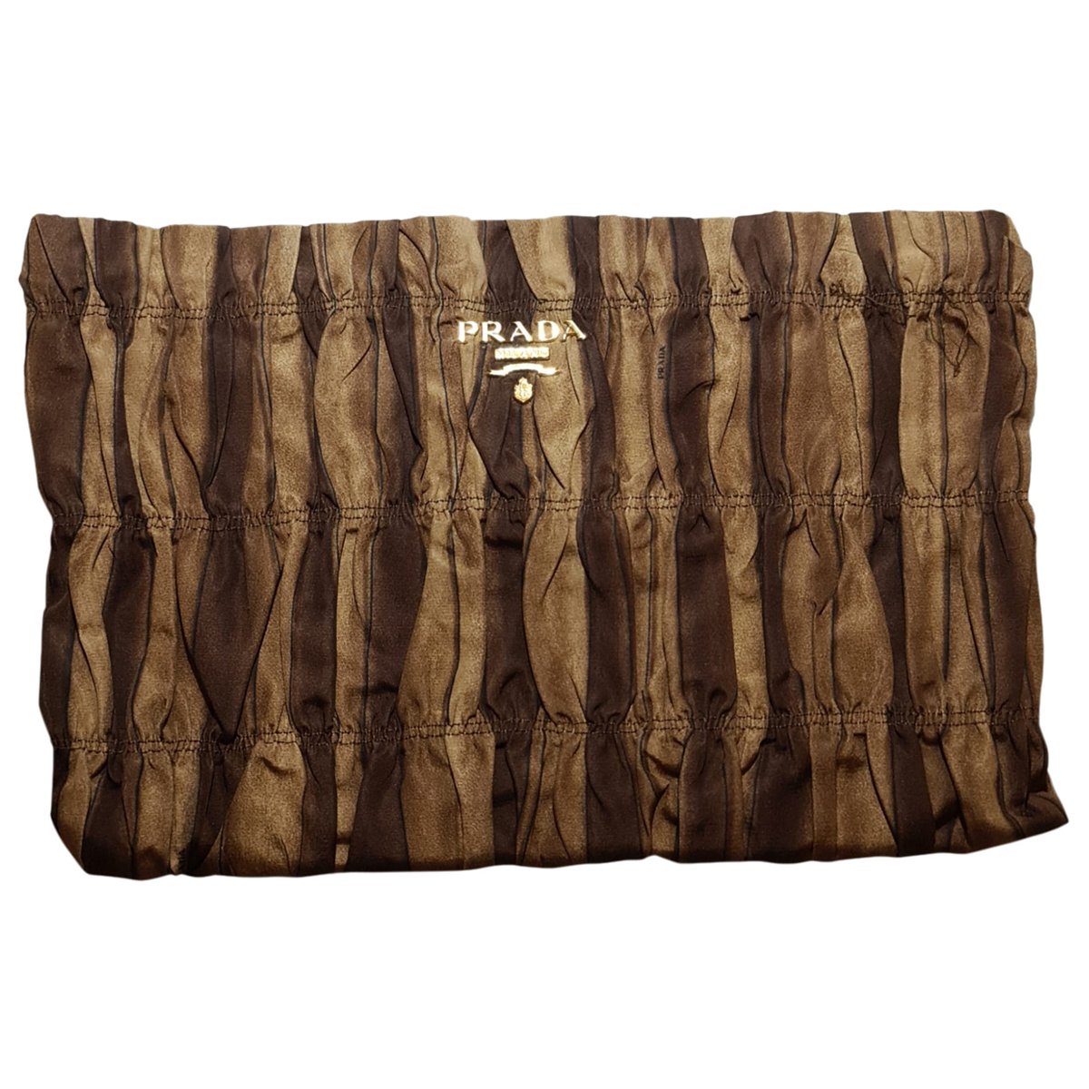 Ribbon cloth clutch bag