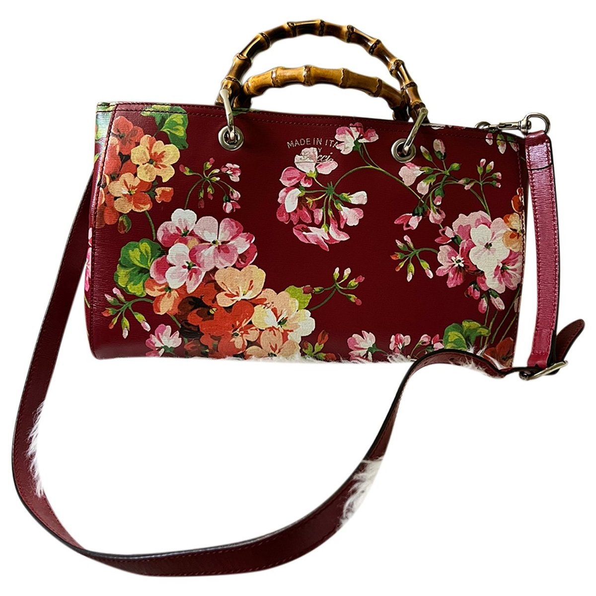 Nymphaea leather handbag