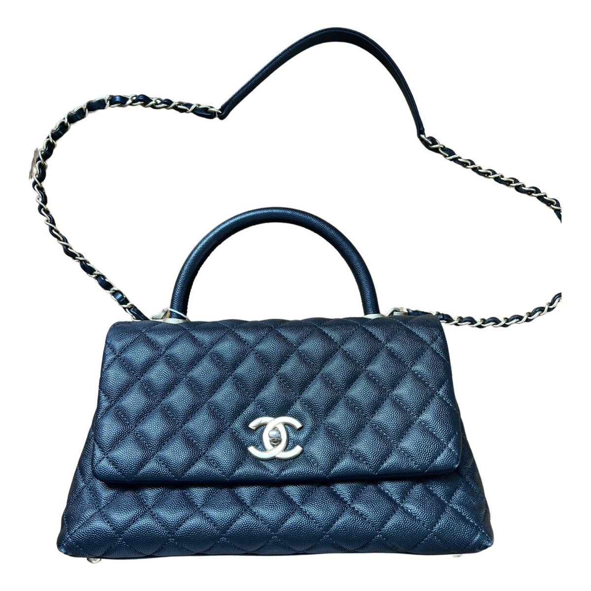 Coco Handle leather handbag