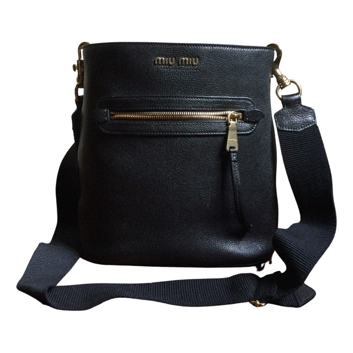 Madras leather handbag