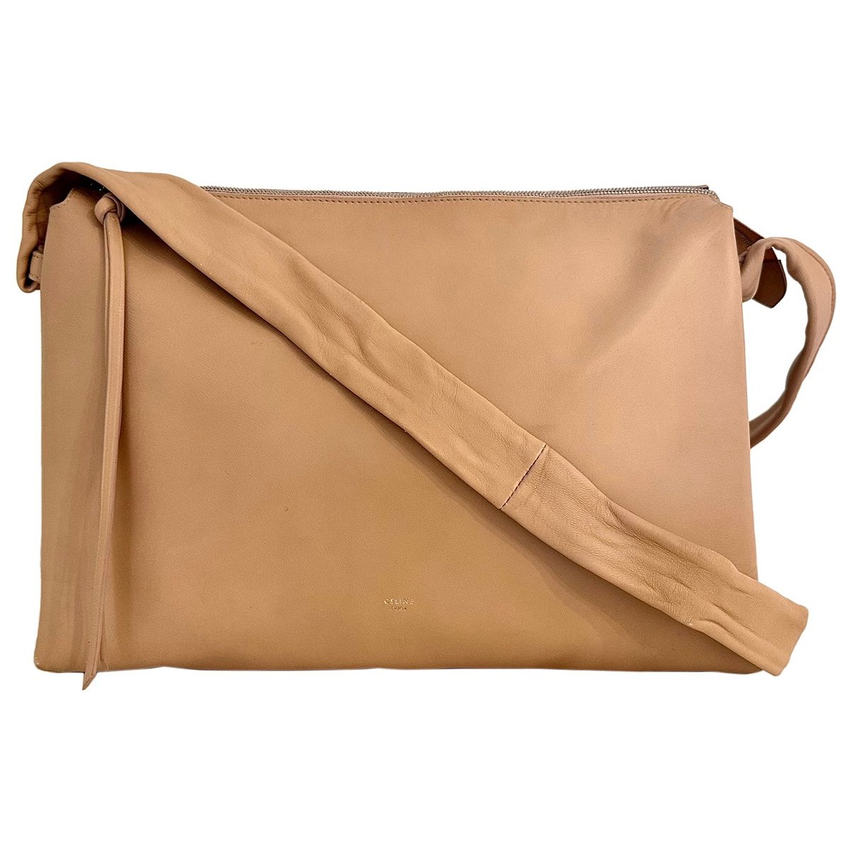 Trio leather crossbody bag