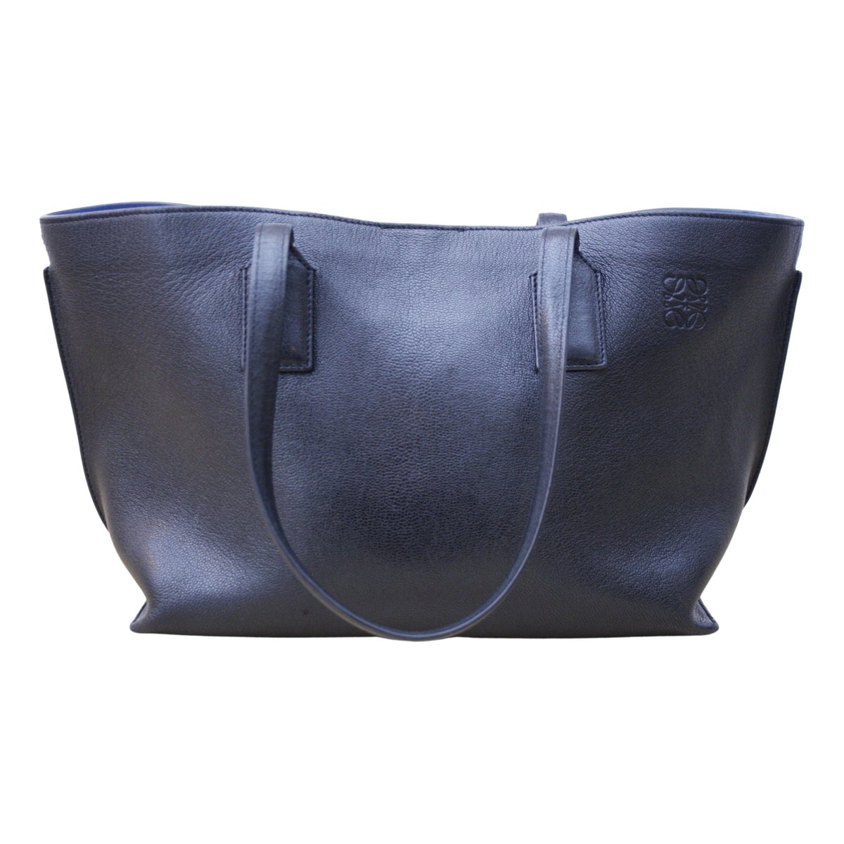 T Shopper leather handbag