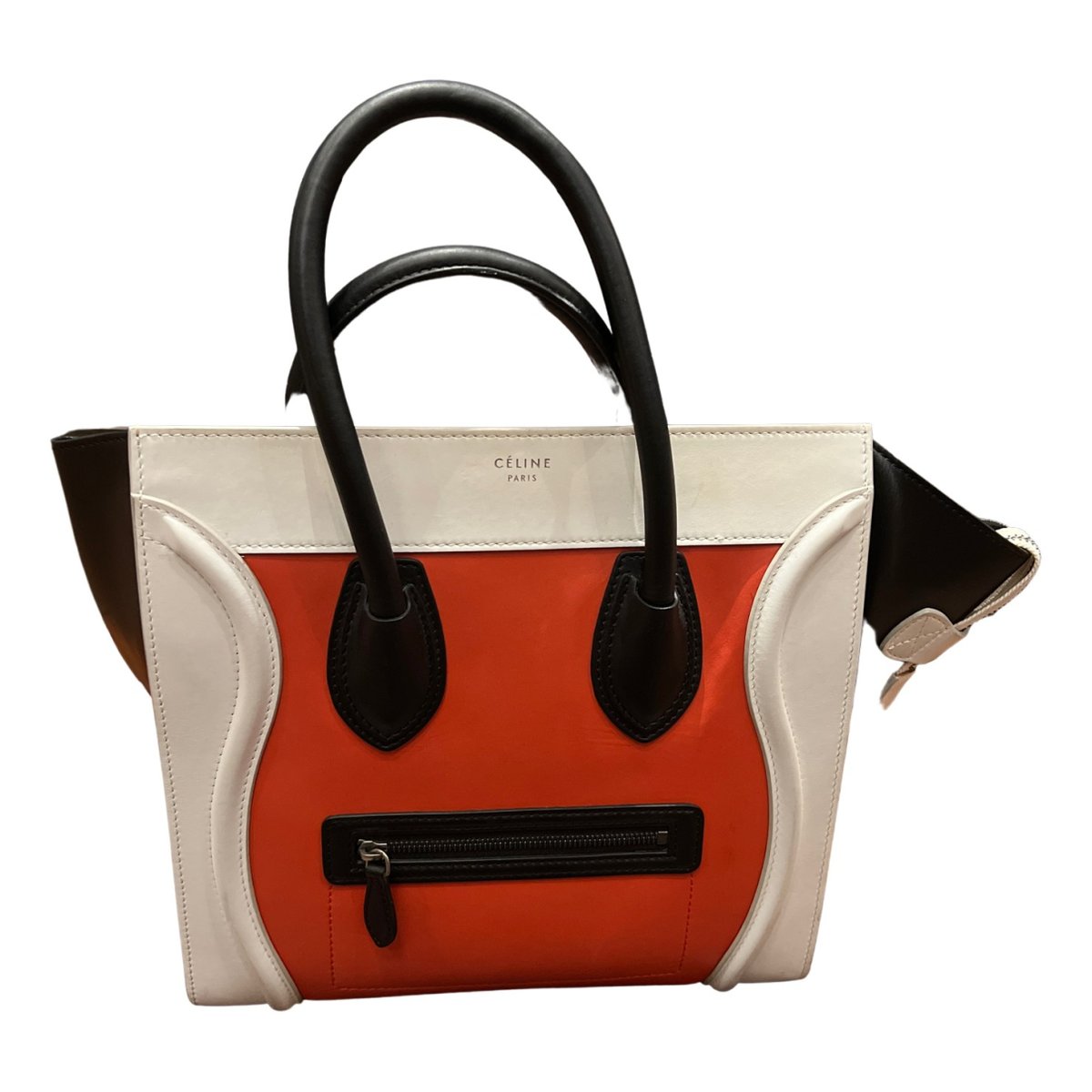 Luggage leather handbag