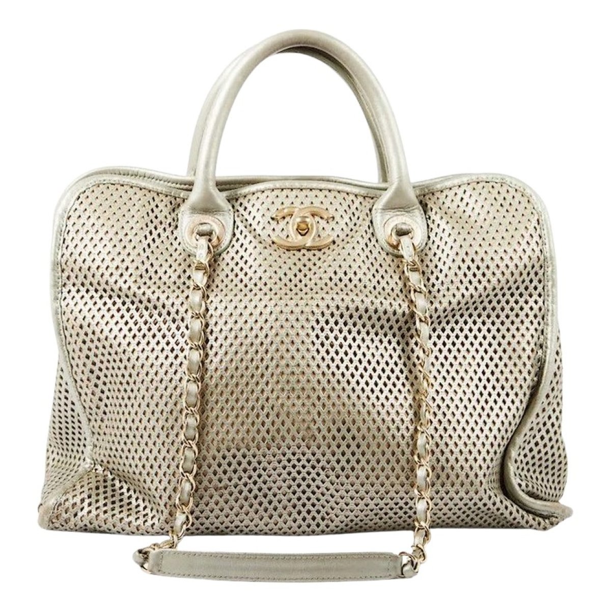 Up In The Air leather tote
