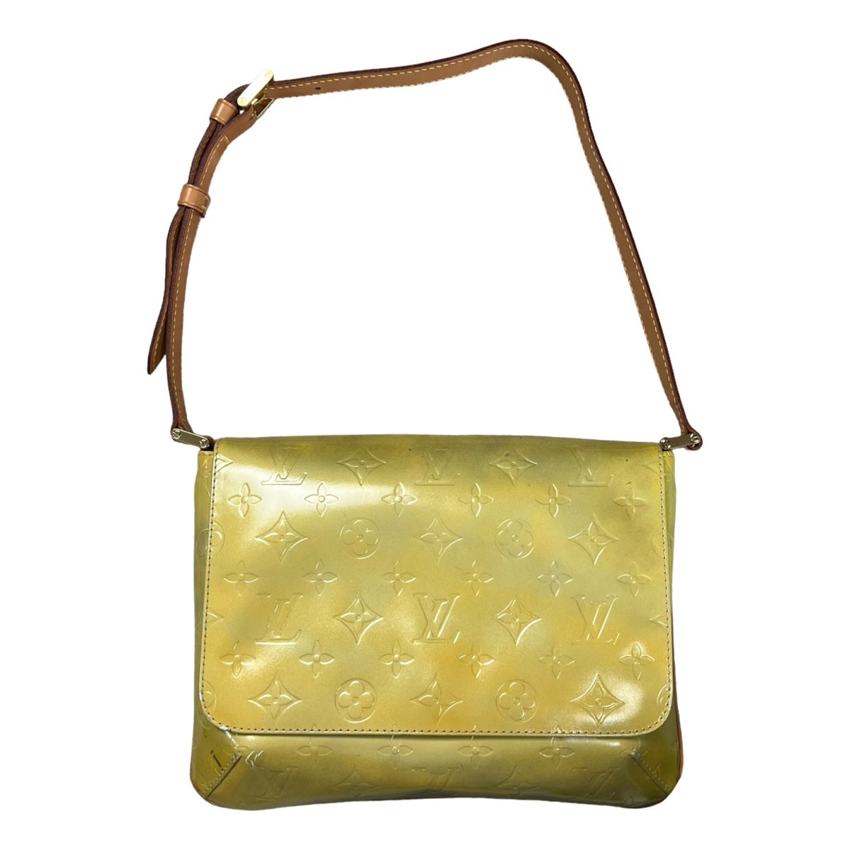 Thompson patent leather handbag