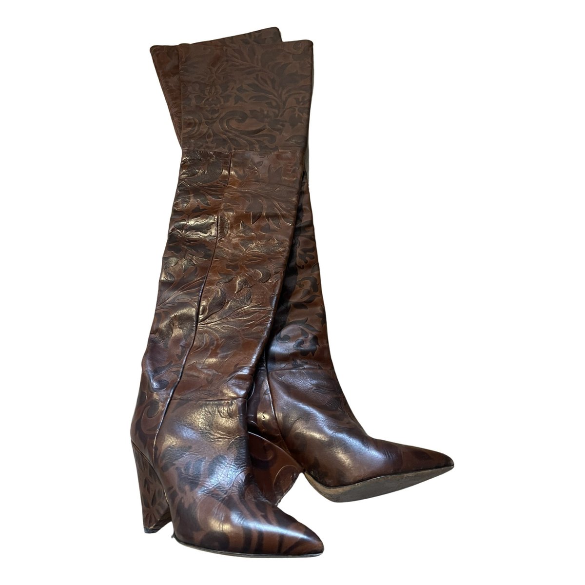 Lokyo leather cowboy boots