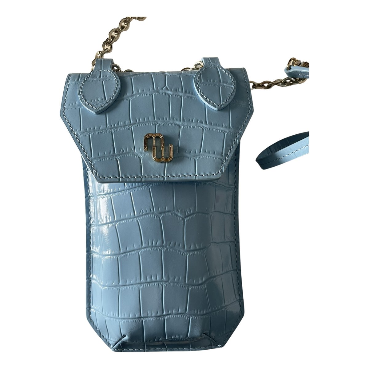 Patent leather crossbody bag