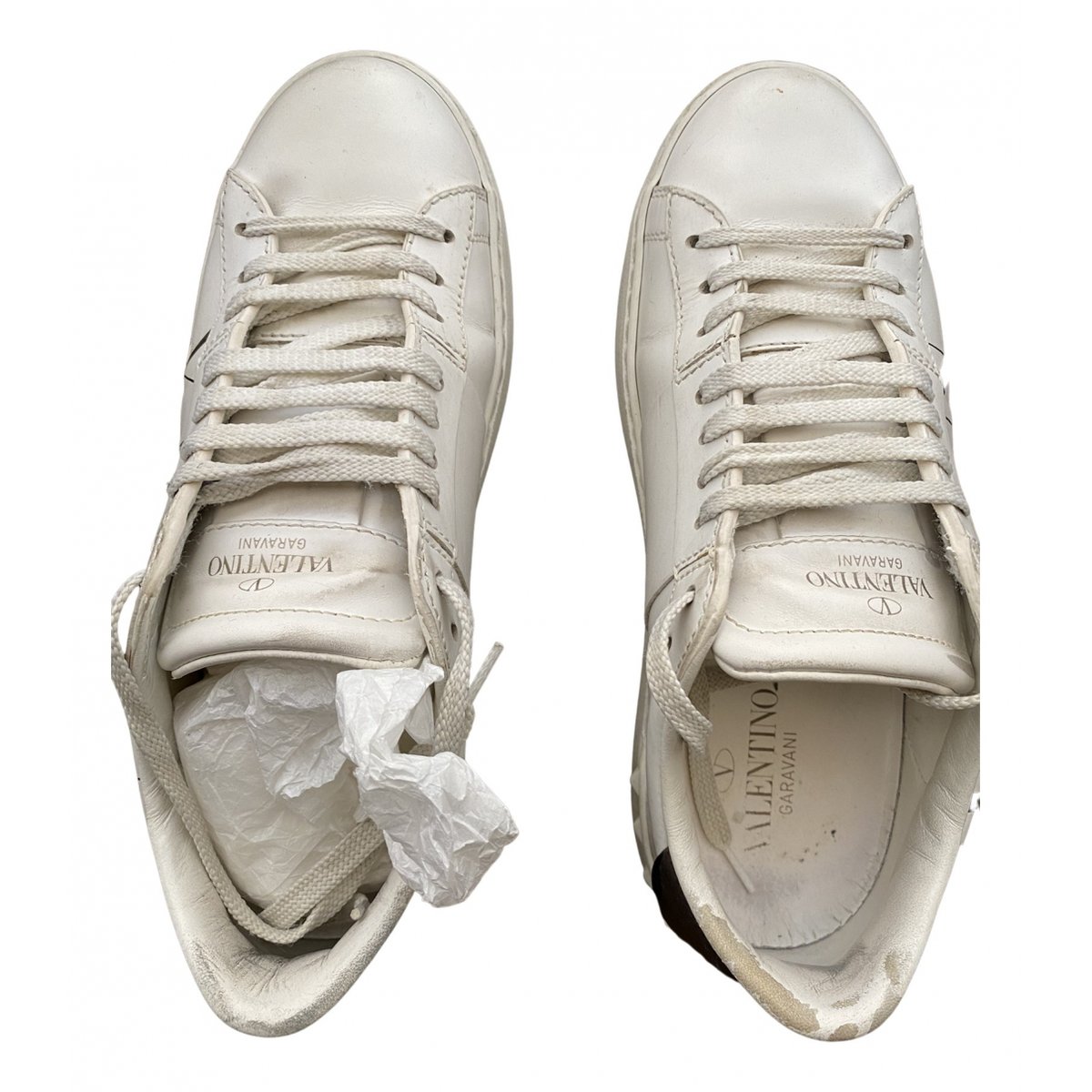 Open VLTN vegan leather trainers
