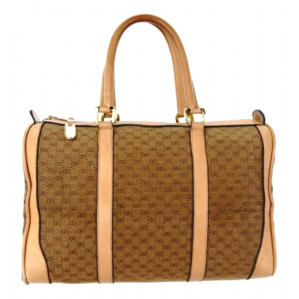 Boston leather tote
