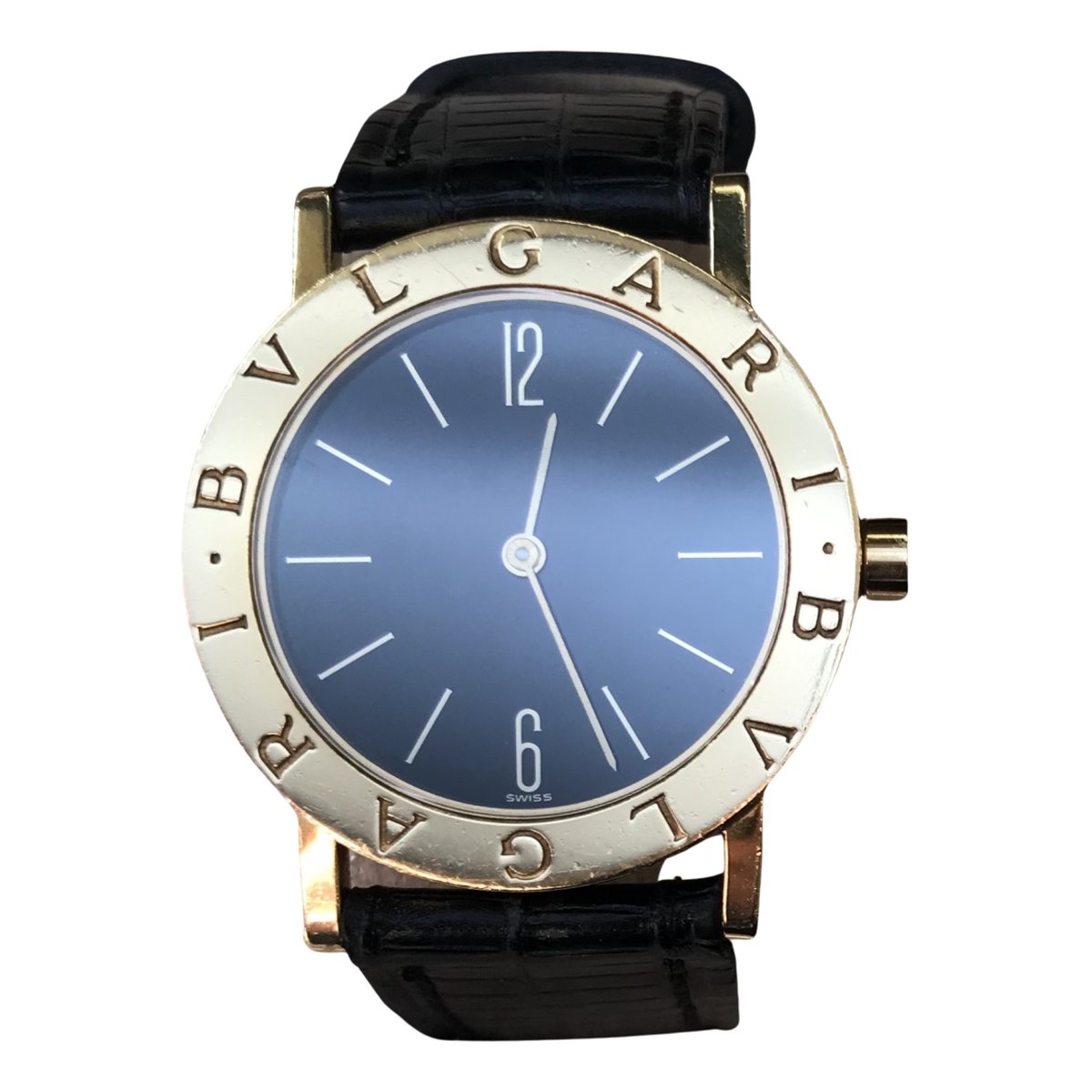 Bulgari yellow gold watch