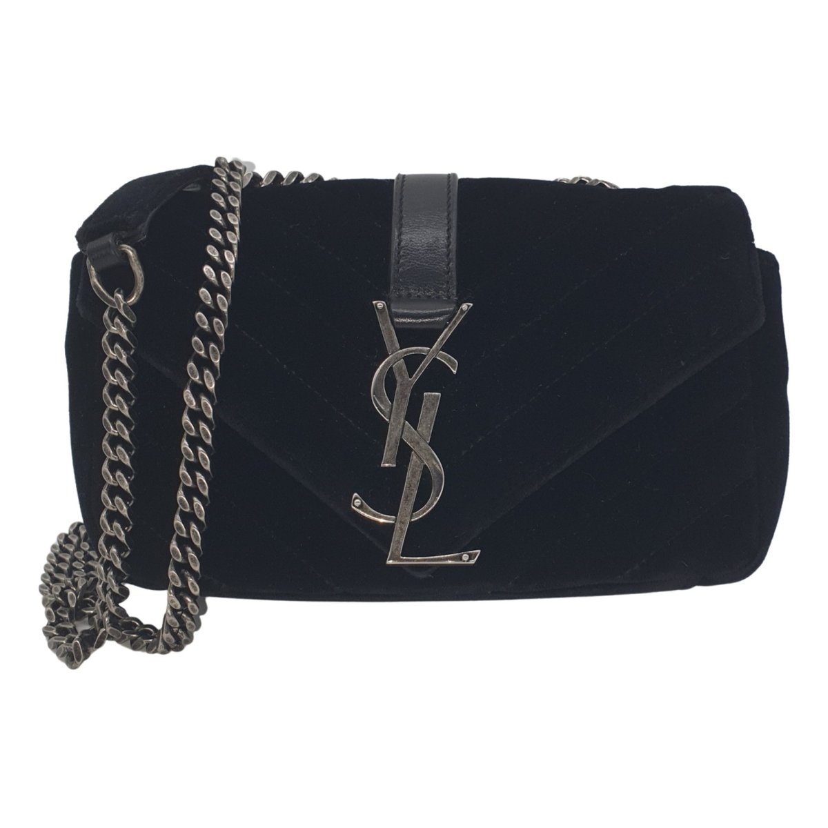 Baby monogramme velvet handbag