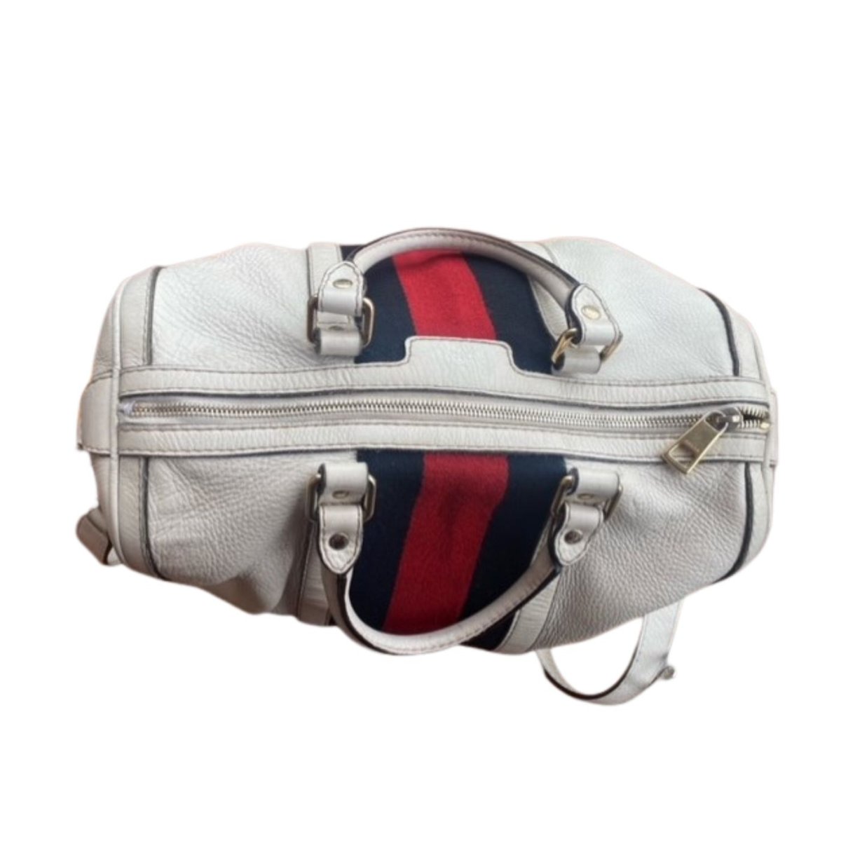 Boston leather handbag
