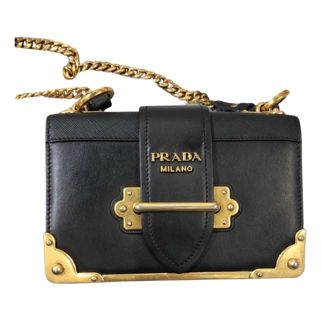 Cahier leather crossbody bag