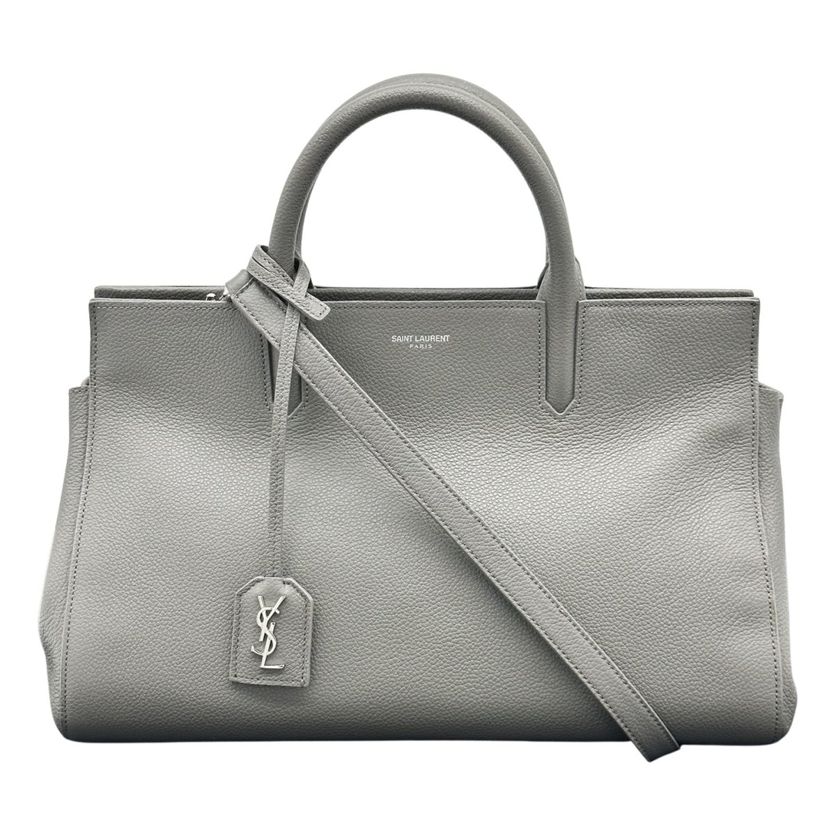 Cabas Rive Gauche leather handbag