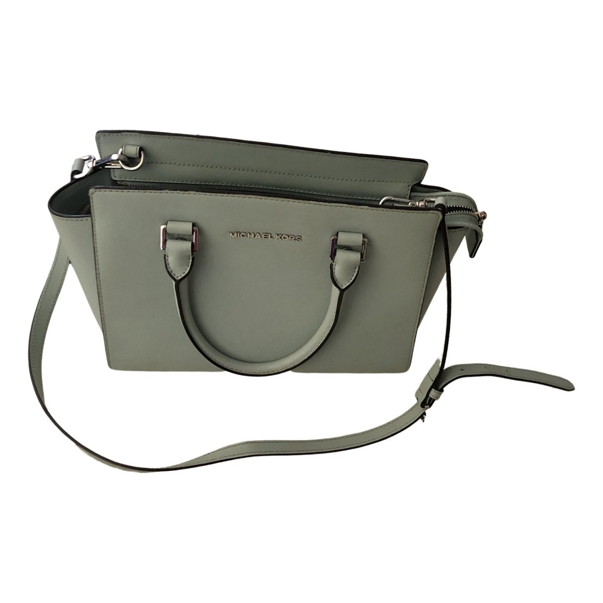 Selma patent leather handbag