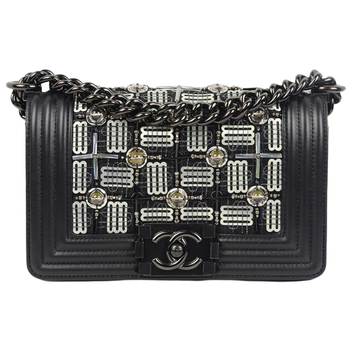 Boy leather handbag