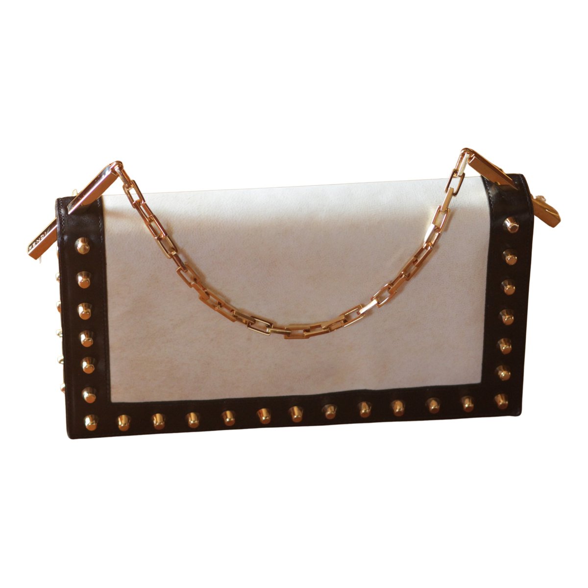 Baguette Chain leather handbag