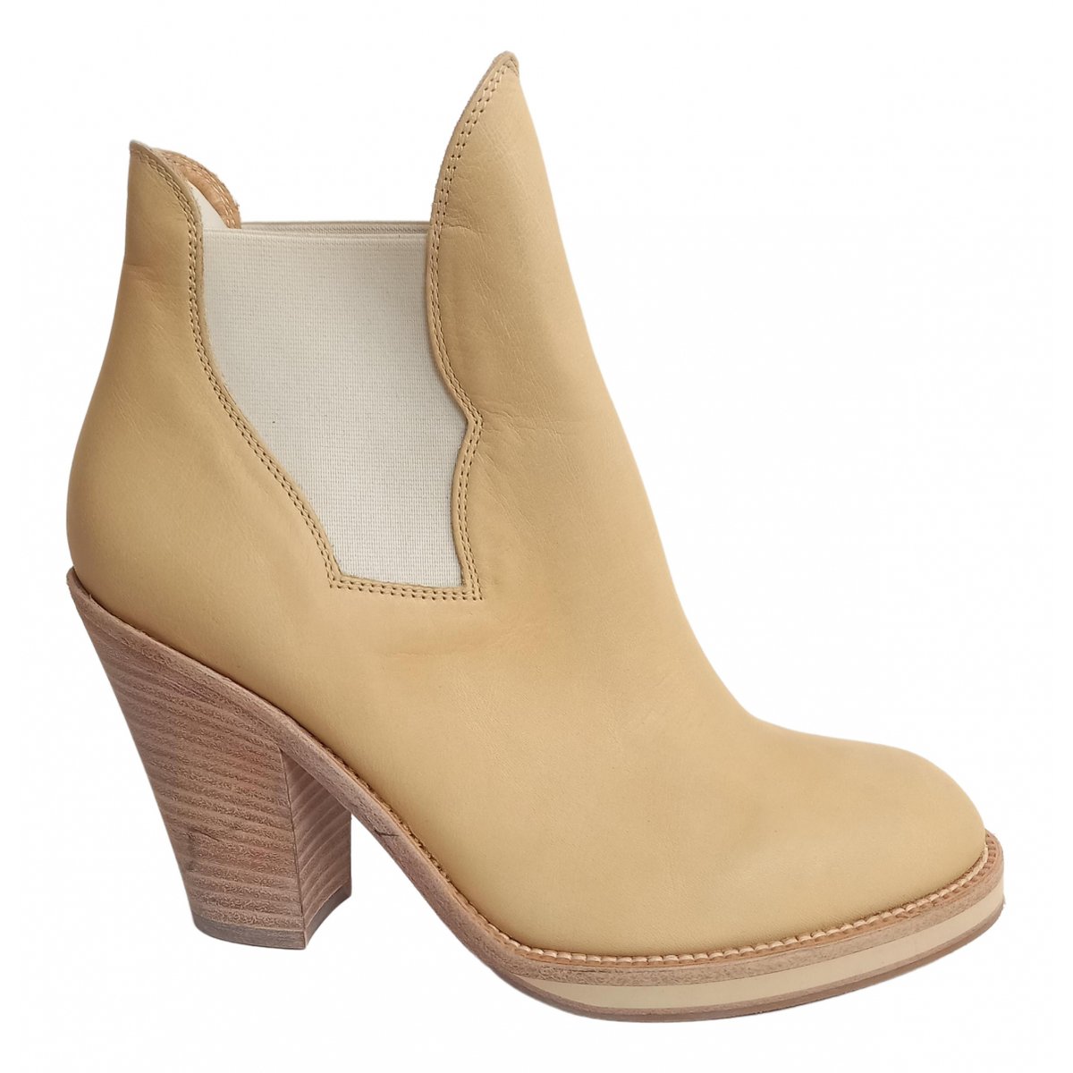 Star leather western boots