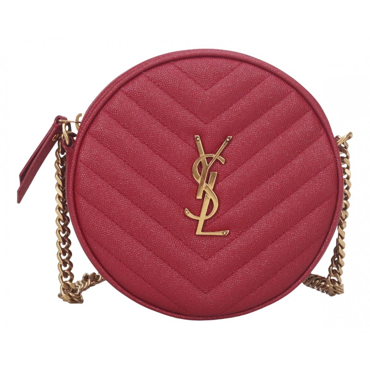 Vinyle leather handbag