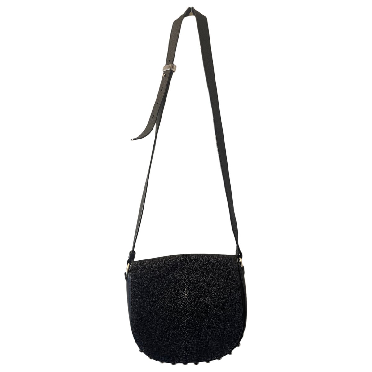 Lia exotic leathers crossbody bag