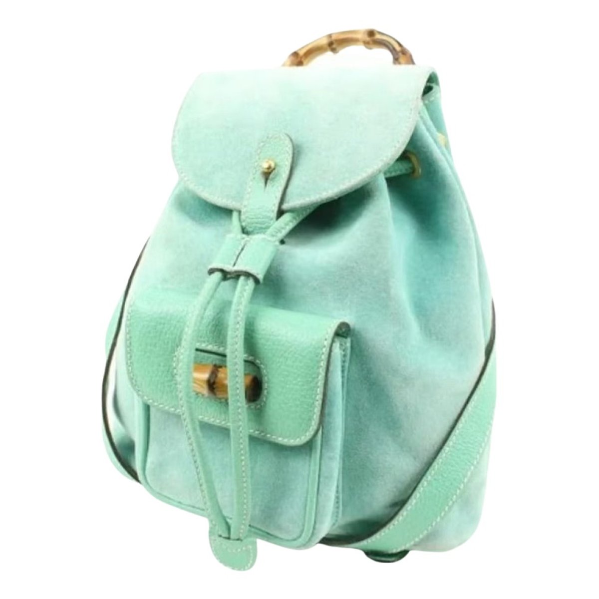 Bamboo Tassel Oval backpack