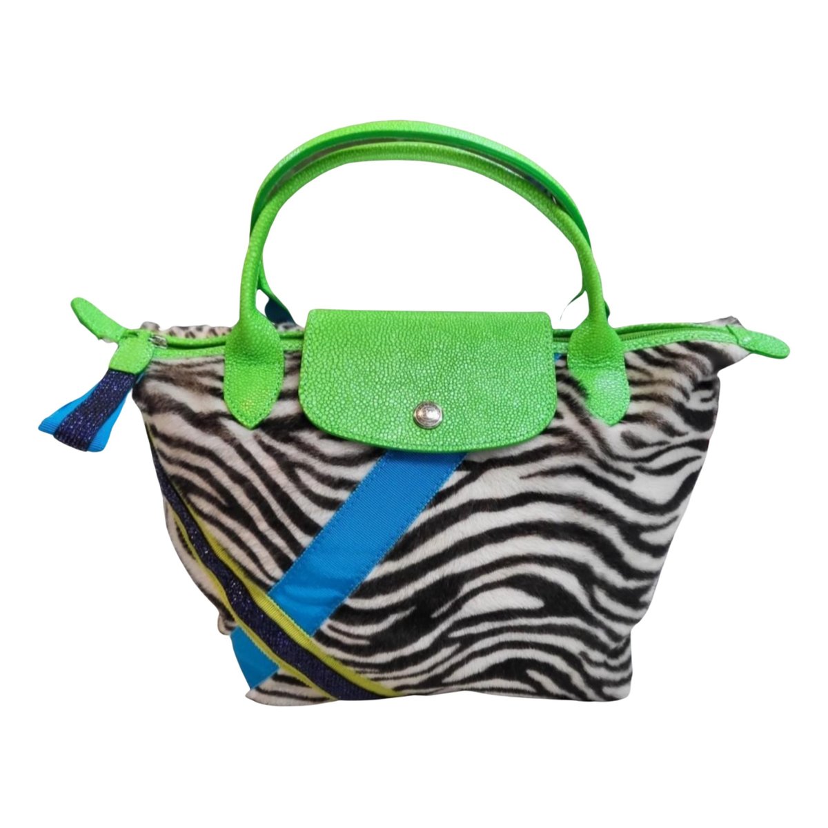 Pliage leather handbag