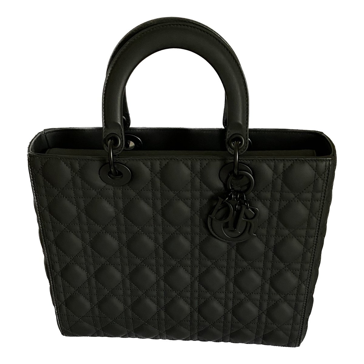 Lady Dior leather handbag