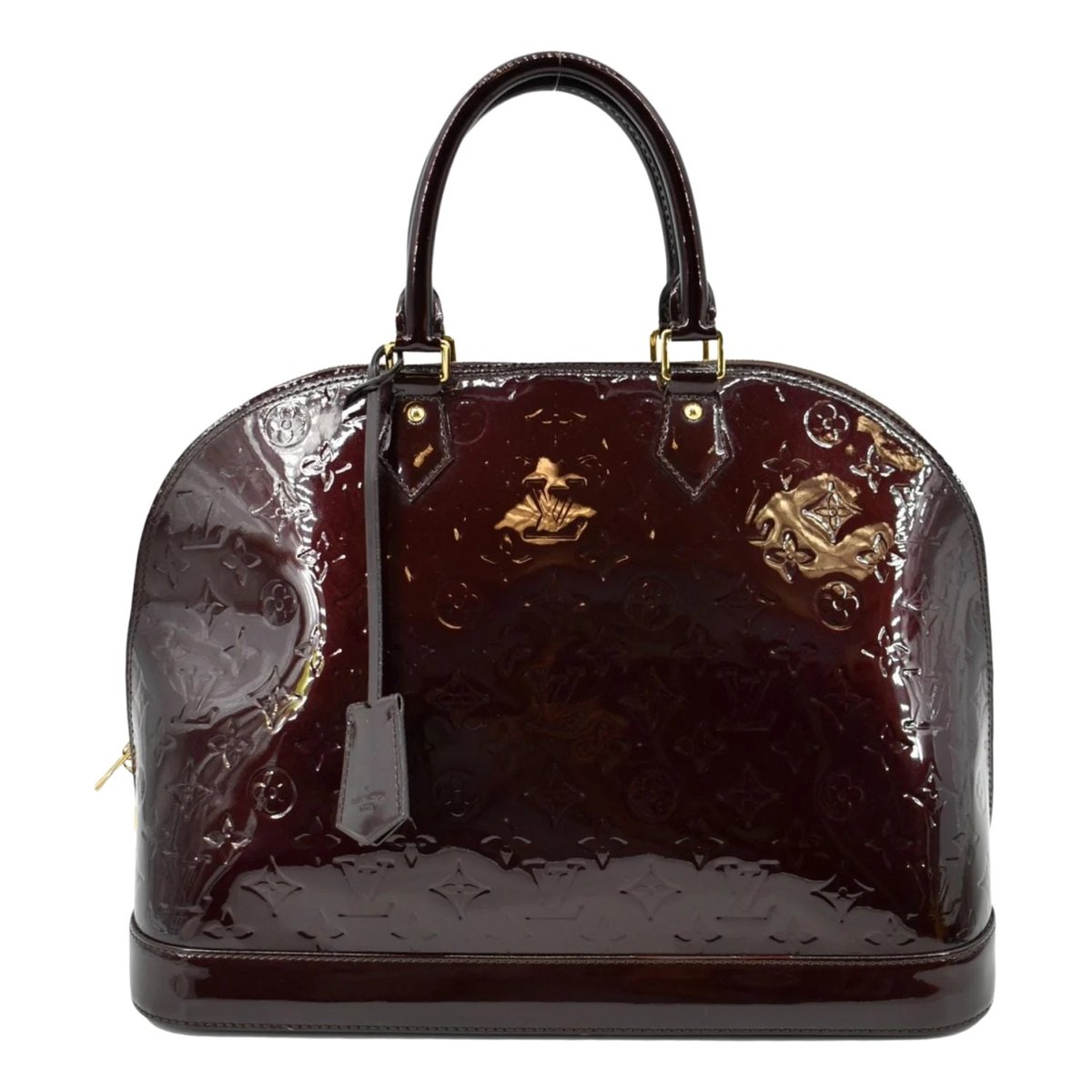 Alma leather satchel