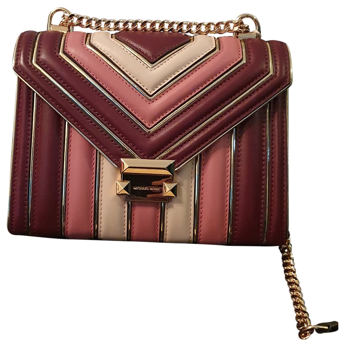 Whitney leather handbag