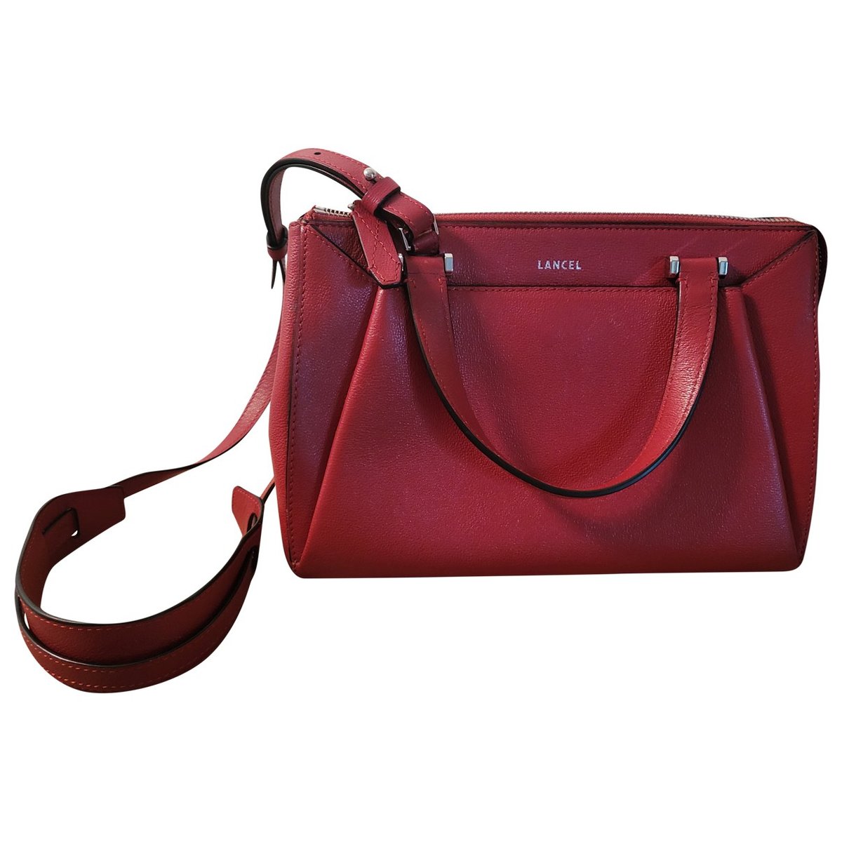 Lison leather handbag