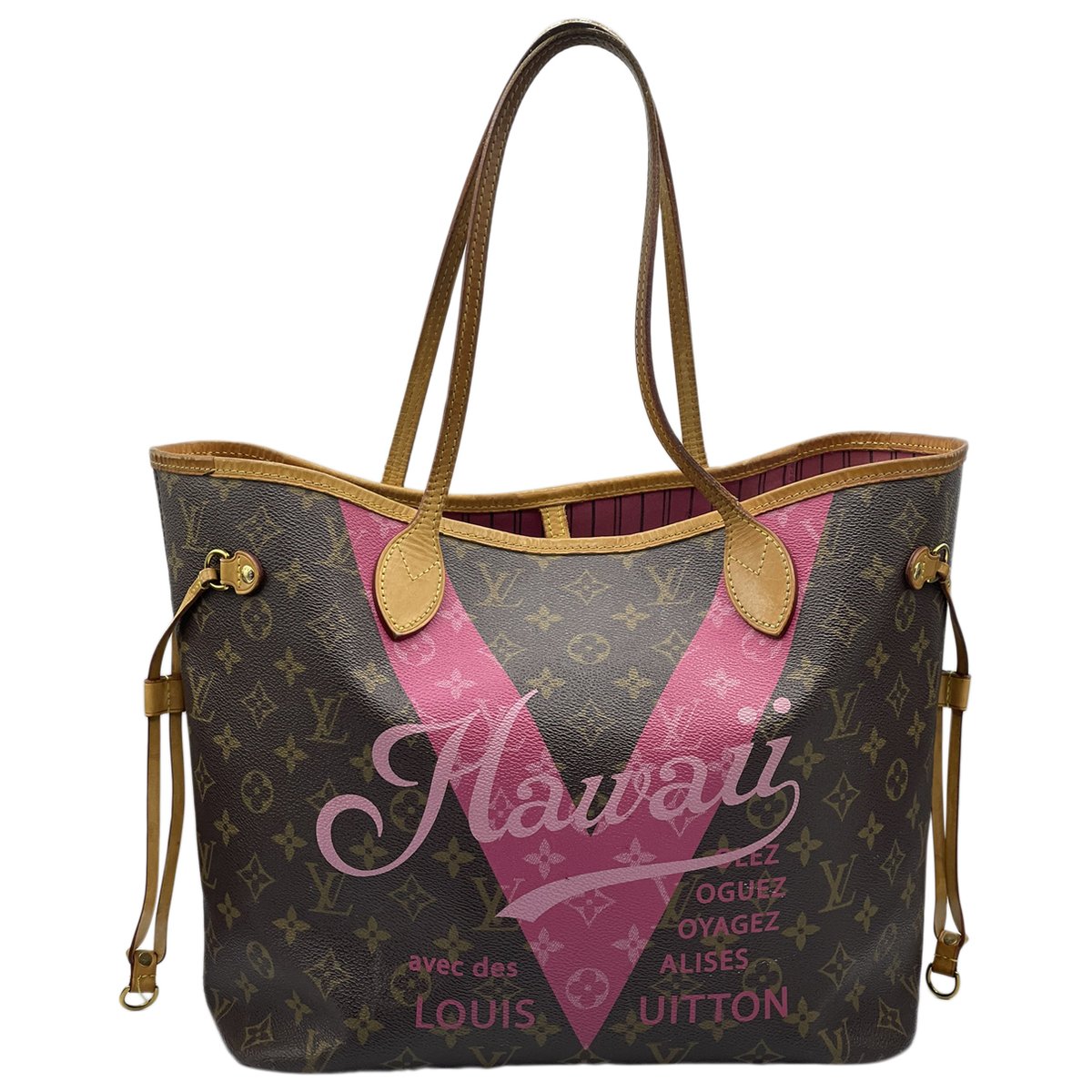 Neverfull leather tote