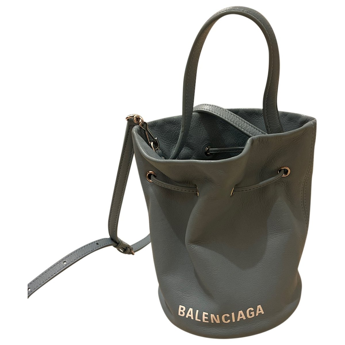 Wheel leather handbag