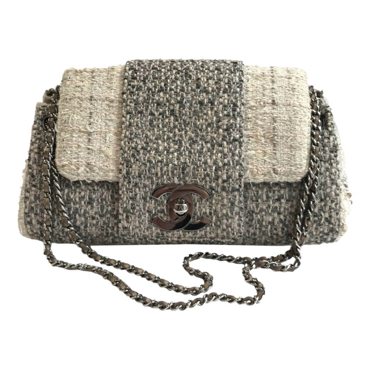 Timeless/Classique tweed crossbody bag