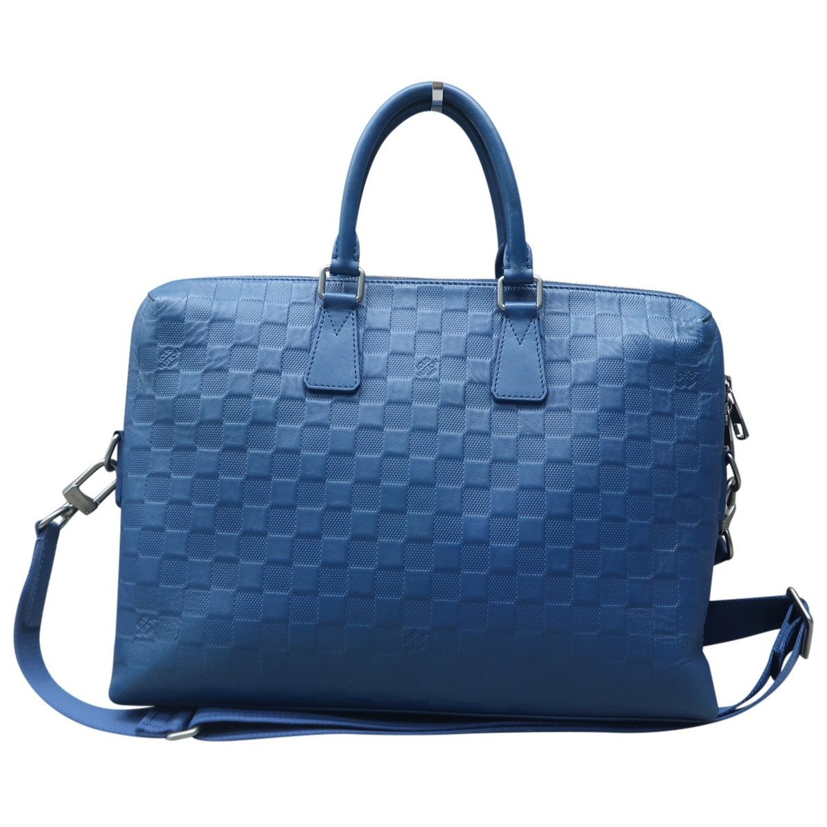 Porte Documents Voyage leather satchel