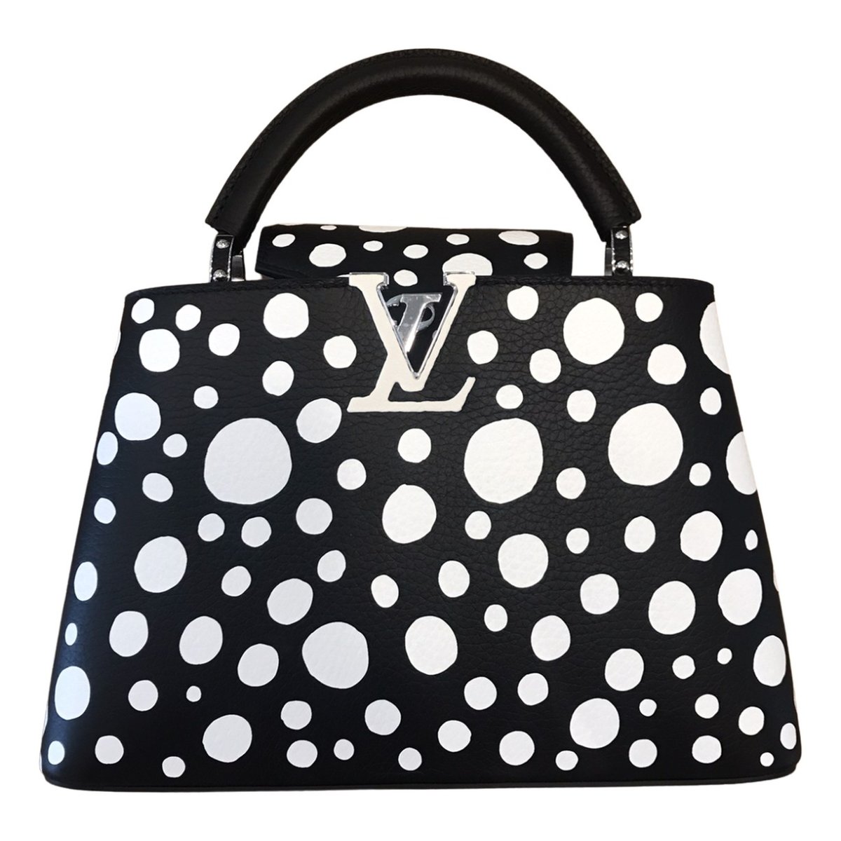 Capucines leather handbag