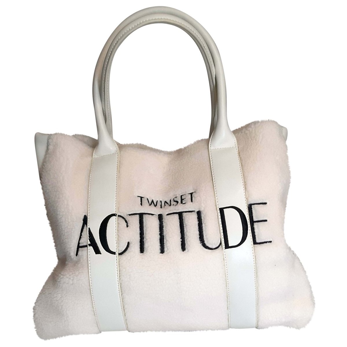 Faux fur tote