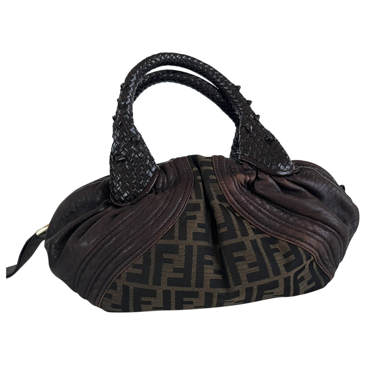 Croissant Vintage leather handbag