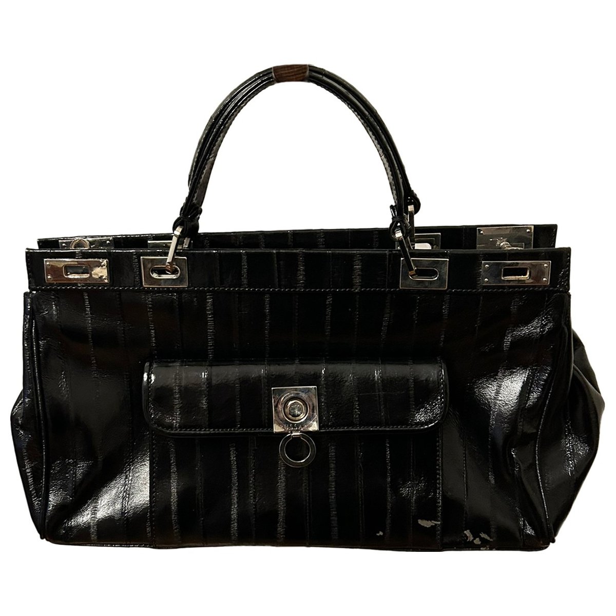 Leather handbag