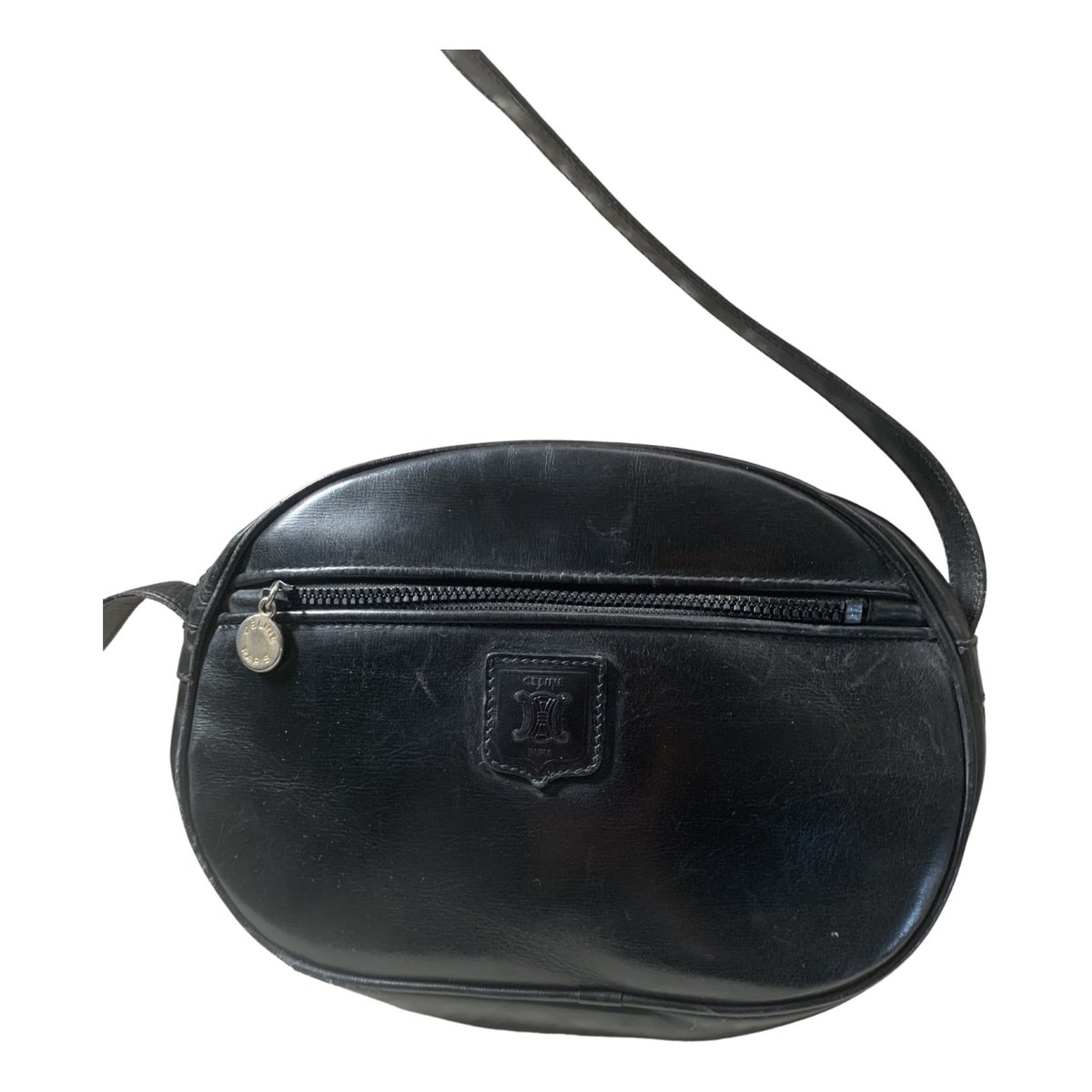 Trotteur leather crossbody bag