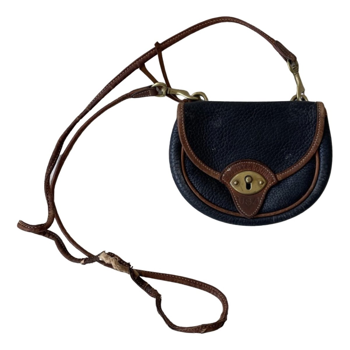 Leather crossbody bag