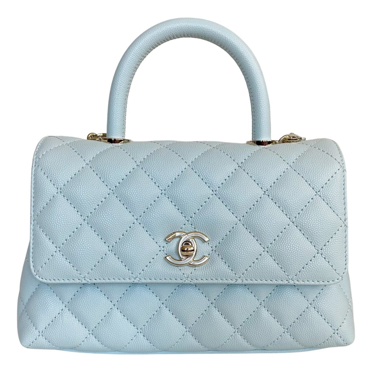 Coco Handle leather handbag