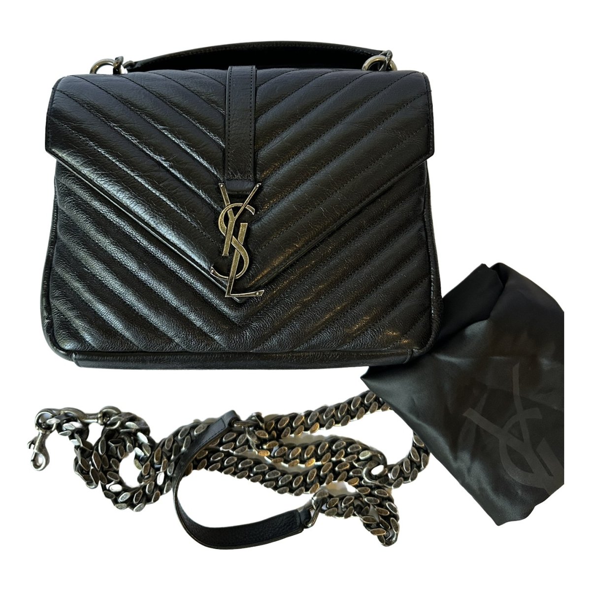 Saint Laurent Collége monogramme