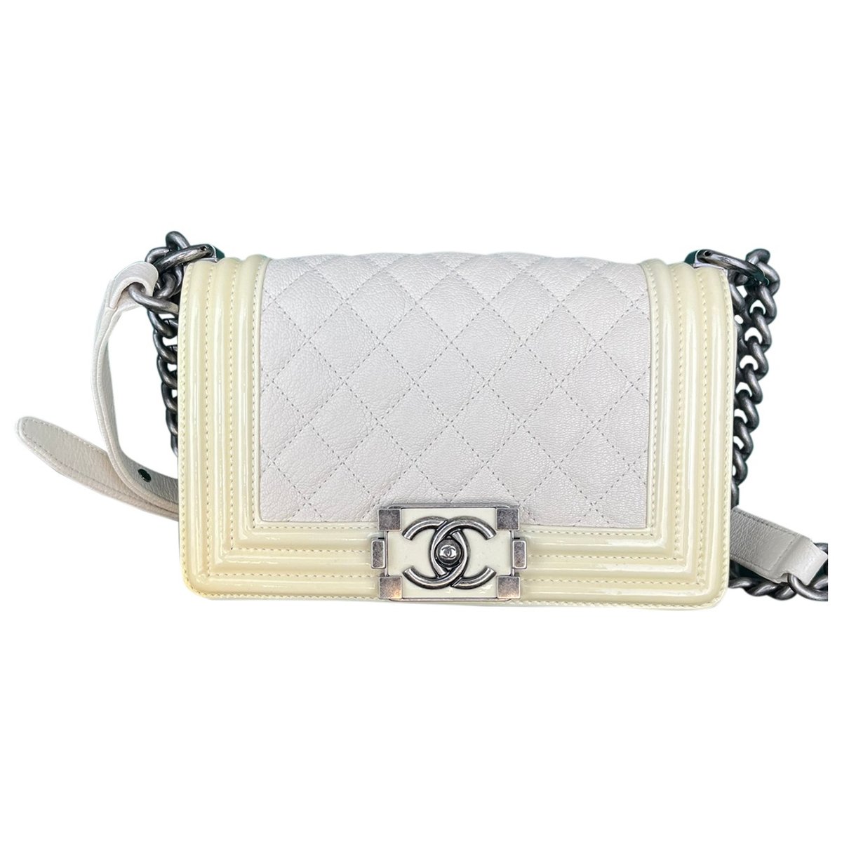 Boy leather crossbody bag