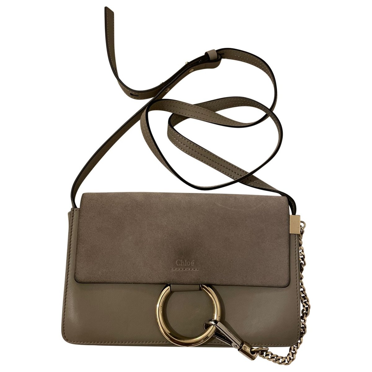 Faye leather crossbody bag